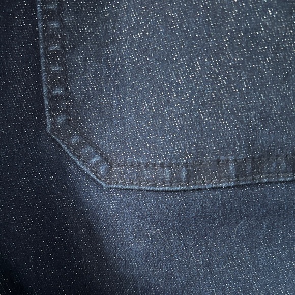 Maeve Colette Dark Blue Sparkle Jeans 30 - Picture 4 of 4